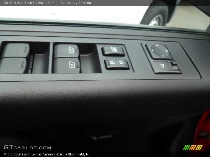 Red Alert / Charcoal 2012 Nissan Titan S Crew Cab 4x4