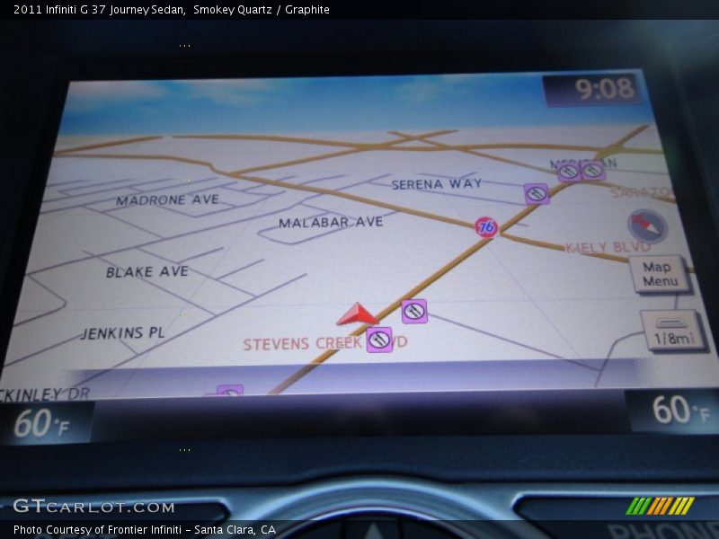 Smokey Quartz / Graphite 2011 Infiniti G 37 Journey Sedan