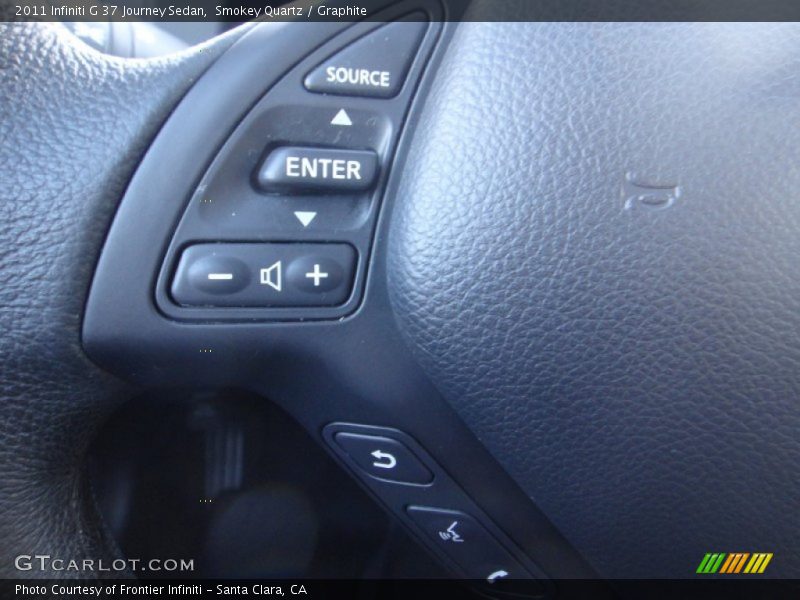Smokey Quartz / Graphite 2011 Infiniti G 37 Journey Sedan