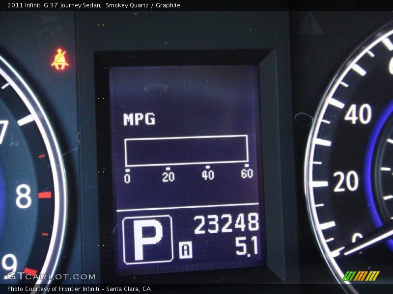 Smokey Quartz / Graphite 2011 Infiniti G 37 Journey Sedan