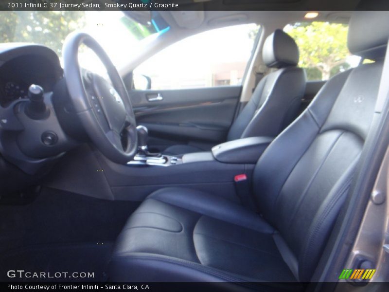 Smokey Quartz / Graphite 2011 Infiniti G 37 Journey Sedan