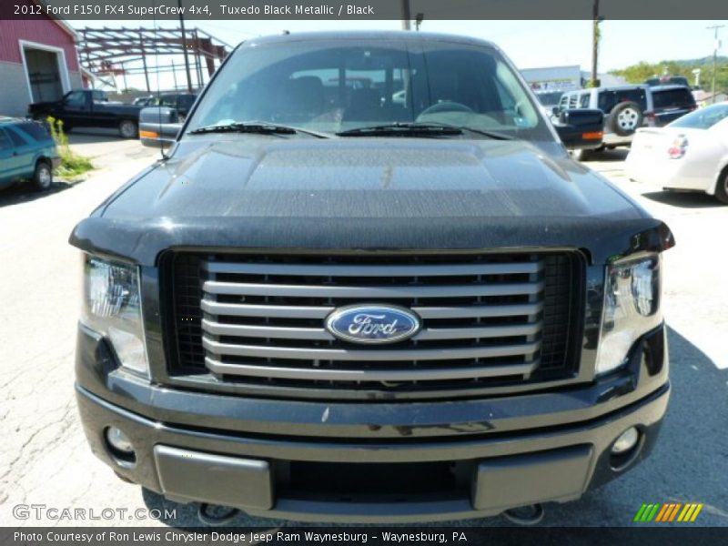 Tuxedo Black Metallic / Black 2012 Ford F150 FX4 SuperCrew 4x4