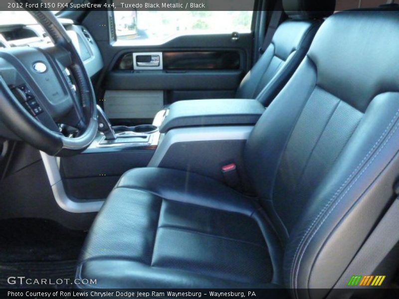 Tuxedo Black Metallic / Black 2012 Ford F150 FX4 SuperCrew 4x4
