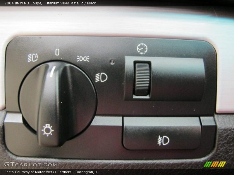 Controls of 2004 M3 Coupe