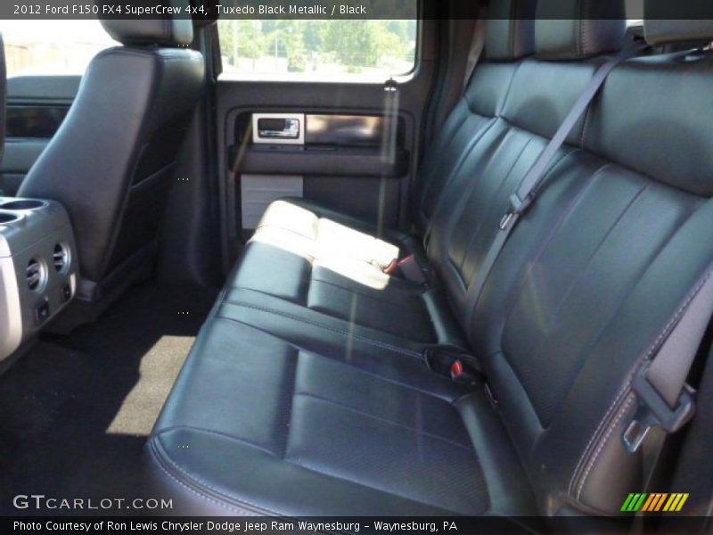 Tuxedo Black Metallic / Black 2012 Ford F150 FX4 SuperCrew 4x4