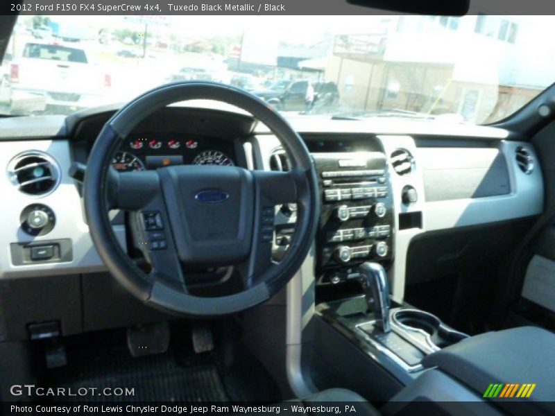 Tuxedo Black Metallic / Black 2012 Ford F150 FX4 SuperCrew 4x4