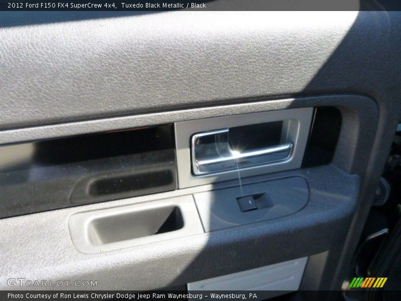 Tuxedo Black Metallic / Black 2012 Ford F150 FX4 SuperCrew 4x4