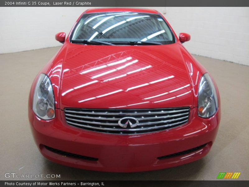 Laser Red / Graphite 2004 Infiniti G 35 Coupe