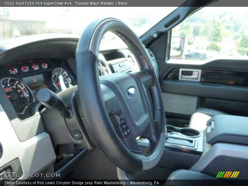 Tuxedo Black Metallic / Black 2012 Ford F150 FX4 SuperCrew 4x4