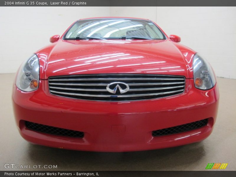 Laser Red / Graphite 2004 Infiniti G 35 Coupe