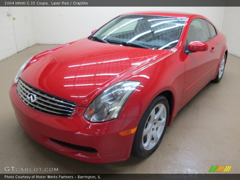 Laser Red / Graphite 2004 Infiniti G 35 Coupe
