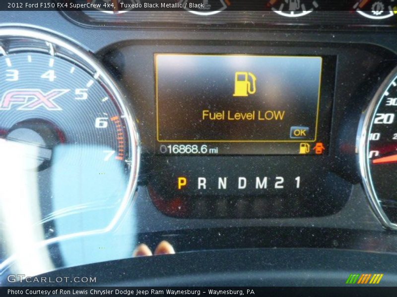 Tuxedo Black Metallic / Black 2012 Ford F150 FX4 SuperCrew 4x4