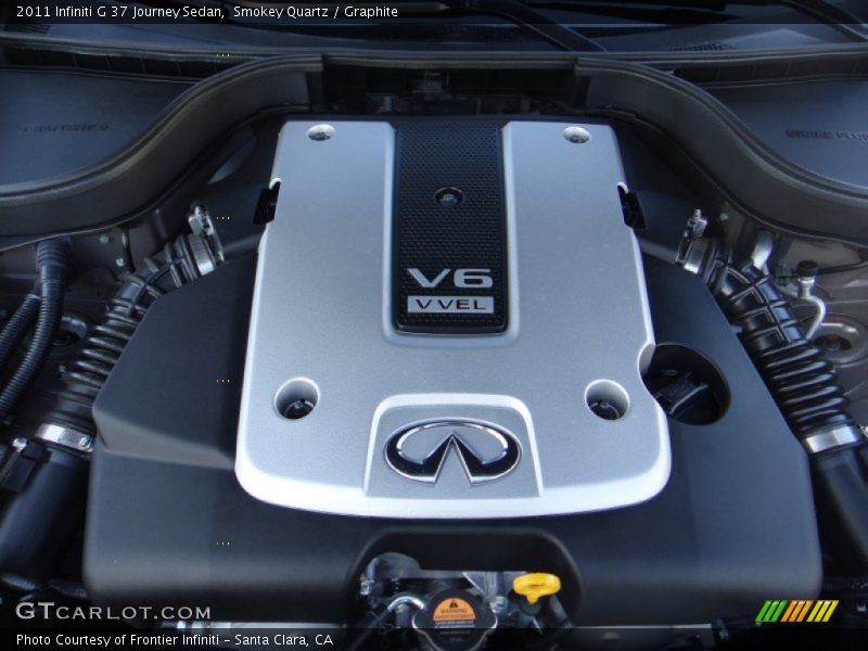 Smokey Quartz / Graphite 2011 Infiniti G 37 Journey Sedan