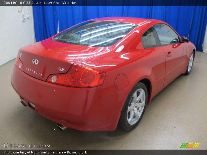 Laser Red / Graphite 2004 Infiniti G 35 Coupe