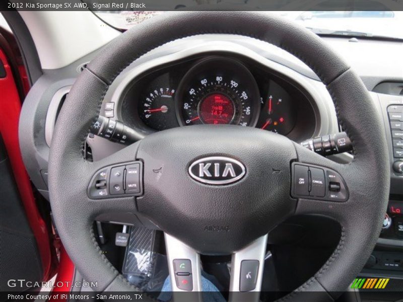  2012 Sportage SX AWD Steering Wheel