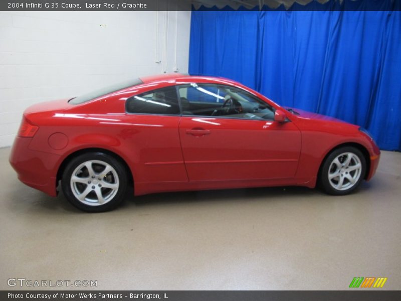 Laser Red / Graphite 2004 Infiniti G 35 Coupe