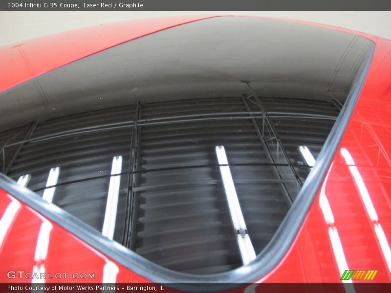 Laser Red / Graphite 2004 Infiniti G 35 Coupe