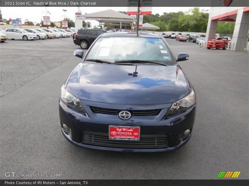 Nautical Blue Mica / Dark Charcoal 2011 Scion tC