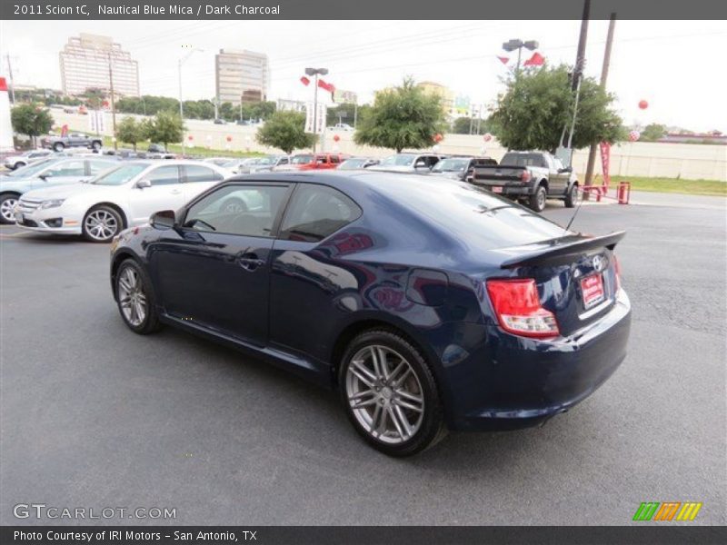 Nautical Blue Mica / Dark Charcoal 2011 Scion tC