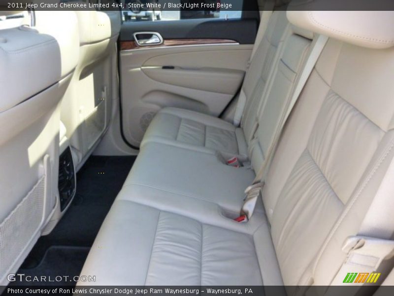 Stone White / Black/Light Frost Beige 2011 Jeep Grand Cherokee Limited 4x4