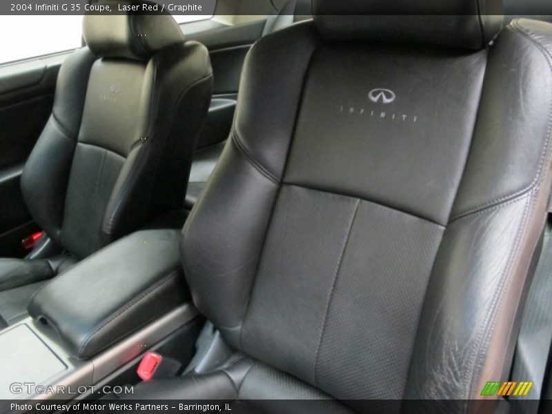Laser Red / Graphite 2004 Infiniti G 35 Coupe