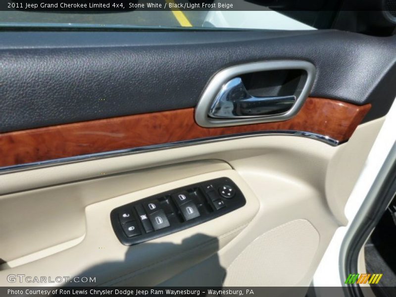 Stone White / Black/Light Frost Beige 2011 Jeep Grand Cherokee Limited 4x4