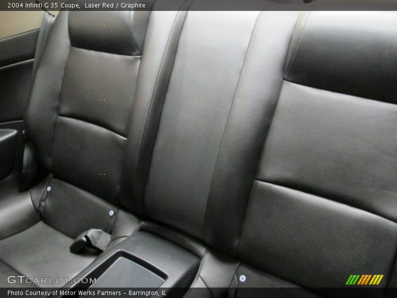 Laser Red / Graphite 2004 Infiniti G 35 Coupe