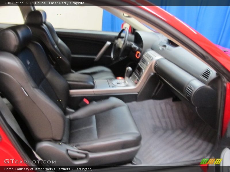 Laser Red / Graphite 2004 Infiniti G 35 Coupe