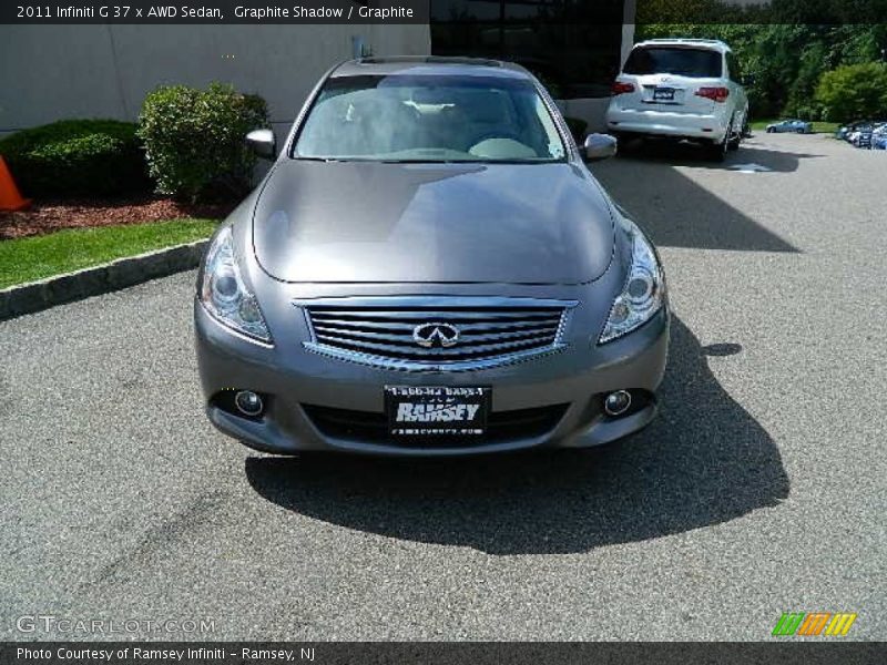 Graphite Shadow / Graphite 2011 Infiniti G 37 x AWD Sedan