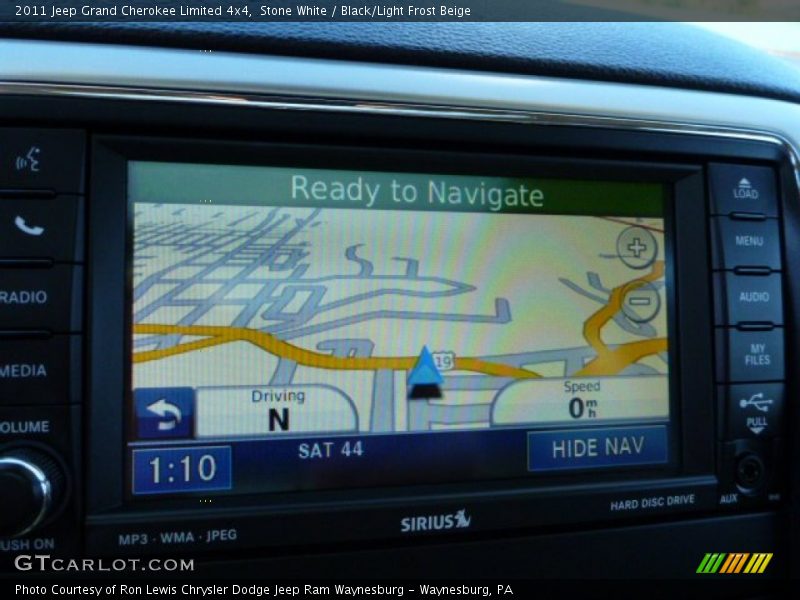 Stone White / Black/Light Frost Beige 2011 Jeep Grand Cherokee Limited 4x4