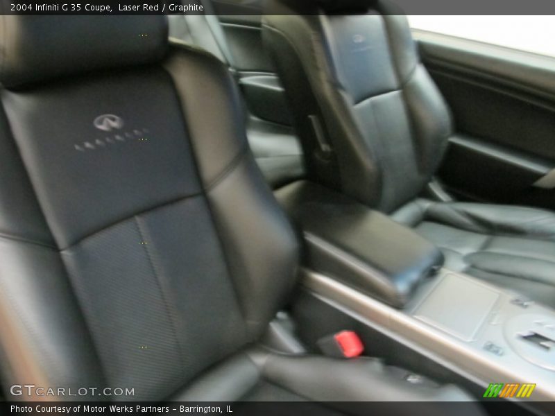Laser Red / Graphite 2004 Infiniti G 35 Coupe