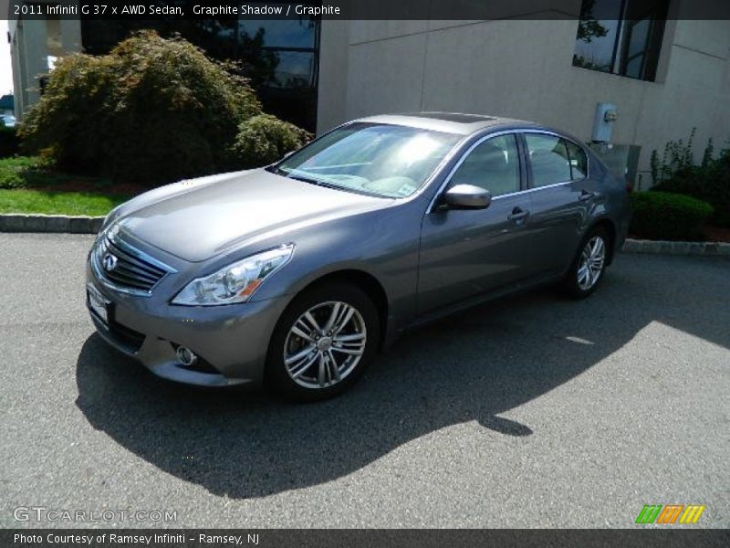 Graphite Shadow / Graphite 2011 Infiniti G 37 x AWD Sedan