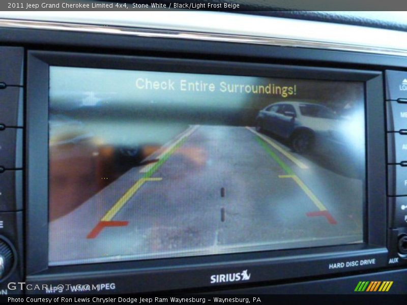 Stone White / Black/Light Frost Beige 2011 Jeep Grand Cherokee Limited 4x4