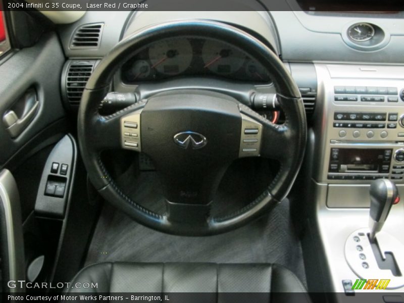 Laser Red / Graphite 2004 Infiniti G 35 Coupe
