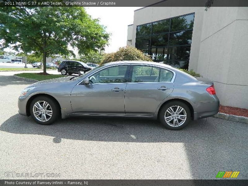 Graphite Shadow / Graphite 2011 Infiniti G 37 x AWD Sedan