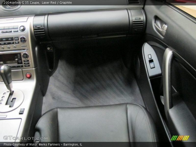 Laser Red / Graphite 2004 Infiniti G 35 Coupe