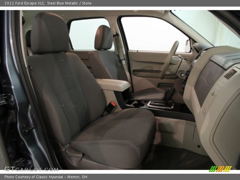 Steel Blue Metallic / Stone 2011 Ford Escape XLS