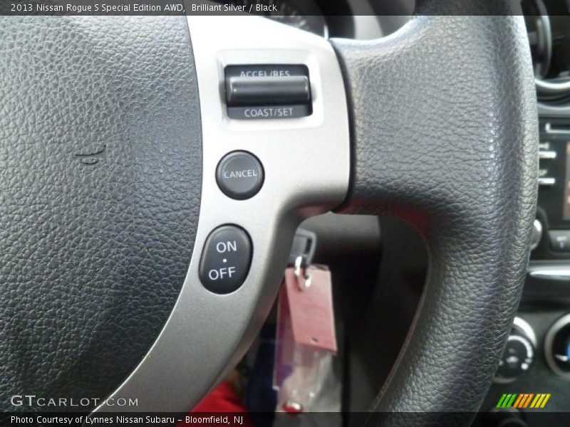 Brilliant Silver / Black 2013 Nissan Rogue S Special Edition AWD