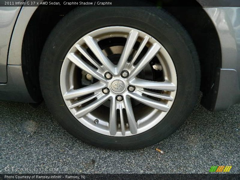 Graphite Shadow / Graphite 2011 Infiniti G 37 x AWD Sedan
