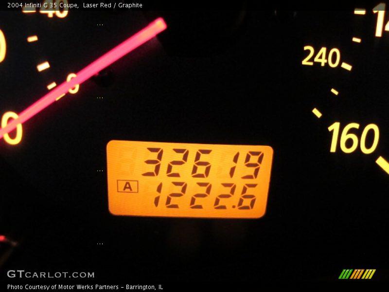 Laser Red / Graphite 2004 Infiniti G 35 Coupe