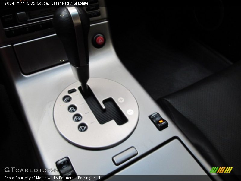 Laser Red / Graphite 2004 Infiniti G 35 Coupe