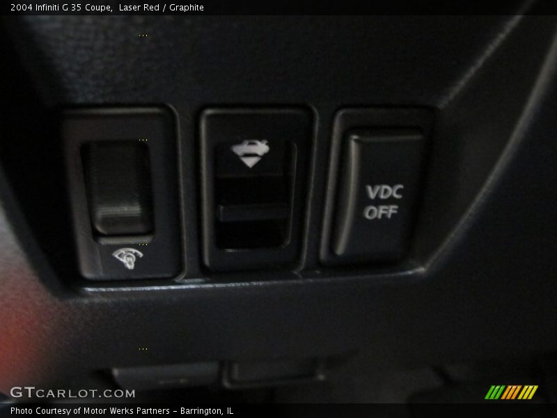 Laser Red / Graphite 2004 Infiniti G 35 Coupe