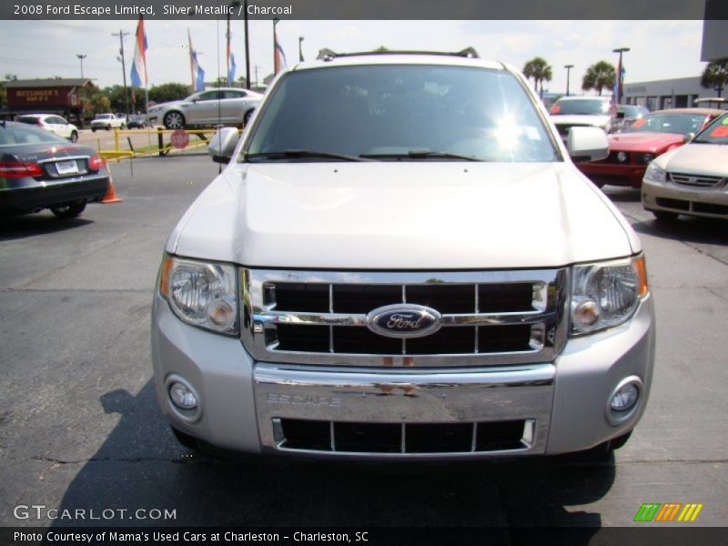 Silver Metallic / Charcoal 2008 Ford Escape Limited