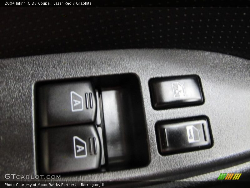 Laser Red / Graphite 2004 Infiniti G 35 Coupe
