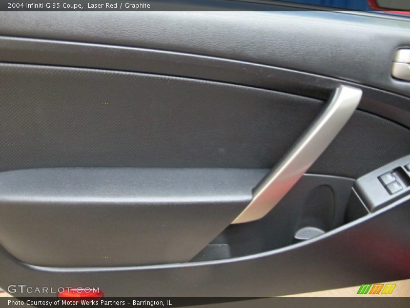 Laser Red / Graphite 2004 Infiniti G 35 Coupe
