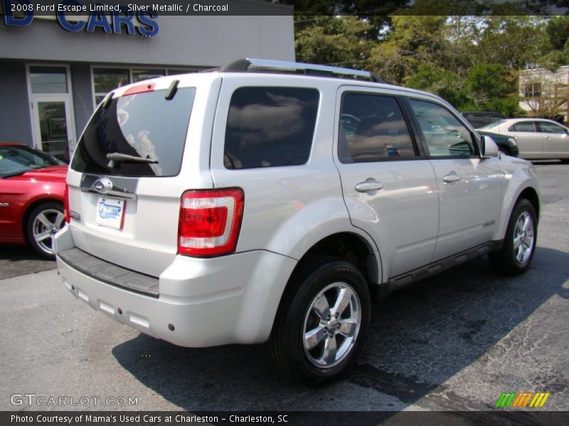 Silver Metallic / Charcoal 2008 Ford Escape Limited