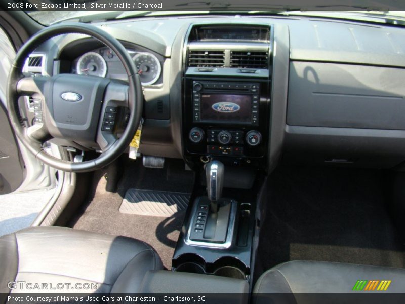 Silver Metallic / Charcoal 2008 Ford Escape Limited