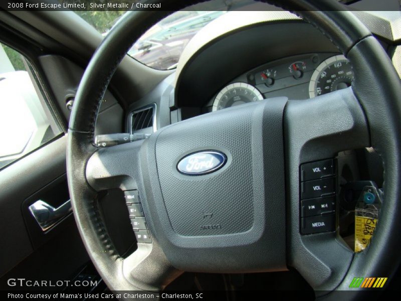 Silver Metallic / Charcoal 2008 Ford Escape Limited
