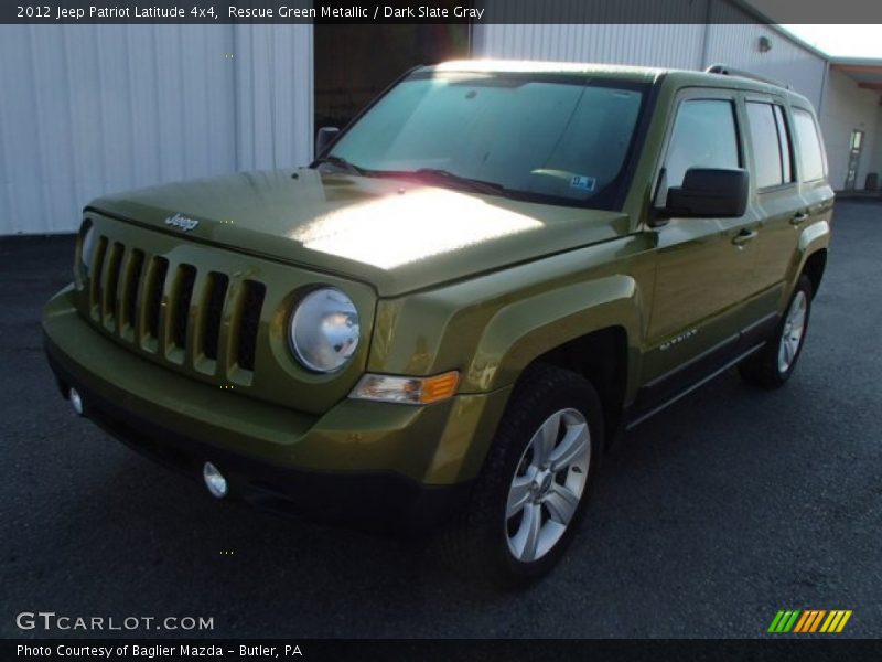 Rescue Green Metallic / Dark Slate Gray 2012 Jeep Patriot Latitude 4x4