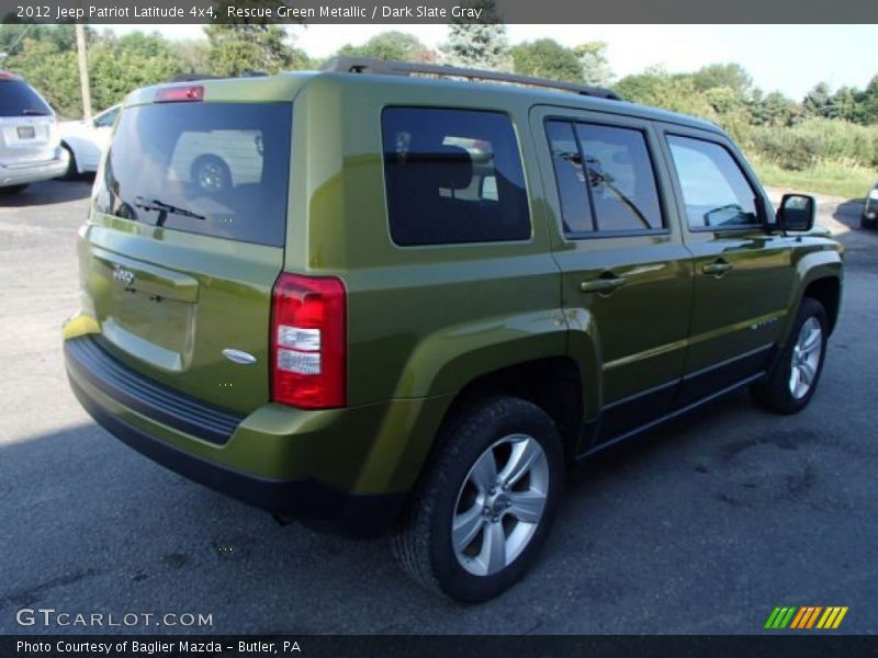 Rescue Green Metallic / Dark Slate Gray 2012 Jeep Patriot Latitude 4x4